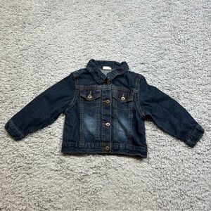 Wrangler Shirt Girls 2T Denim Button Up Classic Casual Country Western Cowgirl